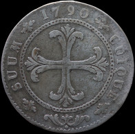 LaZooRo: Switzerland NEUCHATEL 4 Kreuzer 1790 VF - Silver - Kings Of Prussia