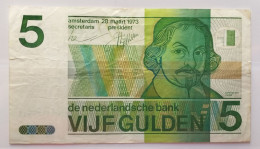 Paesi Basi 5 Gulden 1973 P-95a VF (B/78 - 5 Gulden