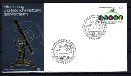 UNO WIEN FDC Mit ANK-Nr. 26 - Erforschung Des Weltraumes - Siehe Bild - FDC