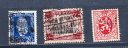 STAMPS-PERFINS-USED-SEE-SCAN - Perforés