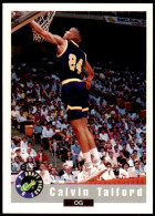 94 Calvin Talford - East Tennessee State Buccaneers - Carte NBA 1992 Classic Draft Picks Basketball - Autres & Non Classés