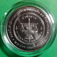 Thailand 20 Baht 2023, 108th An. Of State Audit Office, KM Y#New, Unc Capsuled - Thailand