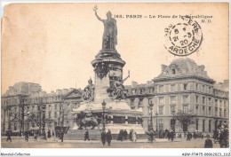 ABWP7-75-0532 - PARIS - La Place De La République - Statues