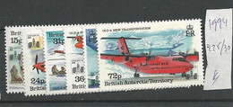 1994 MNH BAT Mi 225-30 Postfris** - Unused Stamps