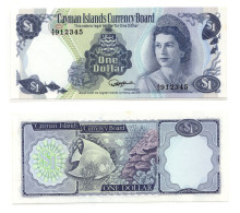 Cayman Islands 1 Dollar 1974 QEII P-5 UNC - Cayman Islands