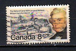 CANADA. N°555 Oblitéré De 1974. Canal Welland. - Used Stamps