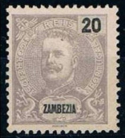 Zambézia, 1898, # 18, MNG - Sambesi (Zambezi)