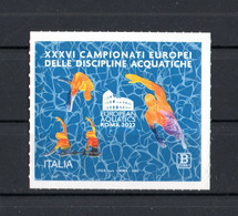 ITALIA : European Aquatics Championships - ROMA - 1 Val. Da 1,25 €.  MNH**   Del  11.08.2022 - 2021-...: Ungebraucht