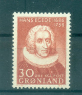 Groenland   1958 - Y & T N. 32 - Hans Egede (Michel N. 42) - Neufs