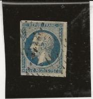 TIMBRE LOUIS NAPOLEON N° 10  OBLITERE - ANNEE 1852  COTE :45 € - 1852 Louis-Napoleon