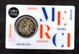 Coincard  2 Euros FRANCE 2020 / MERCI / Recherche Médicale - Belgien