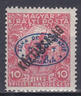 Hongrie Debrecen 1919 Mi 62 * Timbres De Bienfaisance    (A11) - Debreczen