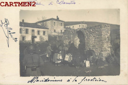 CARTE PHOTO : MACEDOINE SERBIE GRECE GREECE GUERRE D'ORIENT SERBIA MONASTIR BANISTA MOYEN-ORIENT BALKANS - North Macedonia