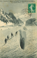 CPA  -Alpinisme 1900_ Massif Du Pelvoux - La Barre Des Écrins Et Le Glacier Blanc _ Cordée_ Crevasse - Alpinisme