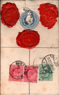 ! 1911 Registed Cover From Quetta To Hamburg - 1902-11 Roi Edouard VII