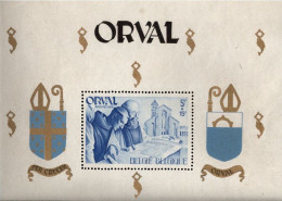 ! 2 Postfrische Blöcke, Orval, Mnh, Belgien - 1924-1960