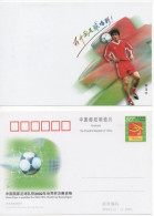 China, Football, Soccer, China Qualified For World Cup 2002, Stationery - 2002 – Zuid-Korea / Japan