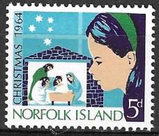 NORFOLK - 1964 - NATALE - NUOVO MNH** (YVERT 59- MICHEL 59) - Oceania (Other)