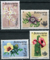 BOTSWANA - 2017 - SET OF 4 STAMPS MNH ** - Flowers Of The Desert - Botswana (1966-...)