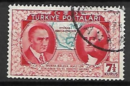 TURQUIE    -   1939 .   Y&T N° 909 Oblitéré - Gebruikt