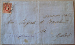 Rumänien, 1866, Briefst., Nach Bucuresti, Guter Zustand - 1858-1880 Moldavia & Principality