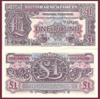 Great Britain Armed Forced Voucher P M22, 1 Pound, 1948 Post WWII UNC $3CV - Fuerzas Armadas Británicas & Recibos Especiales