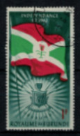 Burundi - "Indépendance : Armoiries Et Drapeau" - Oblitéré N° 27 De 1962 - Gebruikt