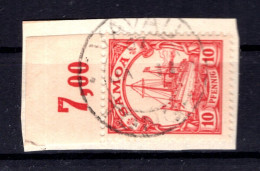 Samoa 9 OR Mit STEMPEL VAVAU Gest. Luxusbriefstück (T3314 - Samoa