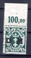 Danzig DIENST 24YOR Mit Gef Gest. 15EUR (AA0490 - Dienstmarken