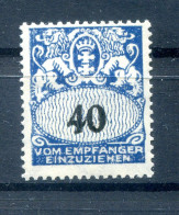 Danzig PORTO 34 LUXUS ** MNH POSTFRISCH (77869 - Taxe