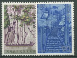 Japan 1973 Quasi-Nationalpark Berg Horaji, Tenryu-Tal 1187/88 Postfrisch - Unused Stamps