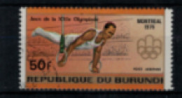 Burundi - PA - "J.O. De Mexico : Gymnastique" - Oblitéré N° 428 De 1976 - Posta Aerea
