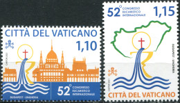 VATICAN - 2021 - SET MNH ** - 52nd International Eucharistic Congress, Budapest - Unused Stamps