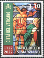 VATICAN - 2022 - STAMP MNH ** - 1900 Years Of The Martyrdom Of St. Marcian - Ungebraucht