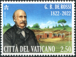 VATICAN - 2022 - STAMP MNH ** - Giovanni Battista De Rossi - Neufs