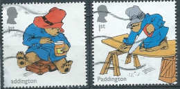 GROSSBRITANNIEN GRANDE BRETAGNE GB 2023 PADDINGTON SET 2V USED SG 5063-4 MI 5279-80 YT 5670-1 SN 4413-4 - Gebruikt