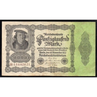 ALLEMAGNE - PICK 79 - 50 000 MARK - 19/11/1922 - TTB - Other & Unclassified