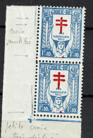 236  Paire Cdf  **  Croix Descendues ... - 1901-1930