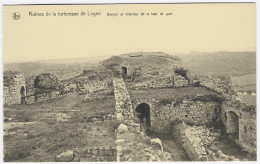 FERRIERES-LOGNE : Ruines De La Forteresse - Donjon Et Intérieur De La Tour De Guet - Ferrières