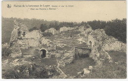 FERRIERES-LOGNE : Ruines De La Forteresse - Donjon Et Cour Du Donjon - Ferrières