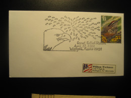 WRANGELL Alaska 2000 Garnet Festival Eagle Bird Birds Cancel Cover USA - Covers & Documents