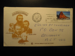 TOOWOOMBA 1984 Mt Coates Mountains Cancel Cover AAT Australian Antarctic Territory Antarctics Antarctica - Brieven En Documenten