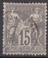 France 1876 Sage Type I Yvert#66 Used - 1876-1878 Sage (Type I)