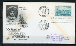 Z26-9 France FDC 1er Jour 50ans D'Arctic Explorations  A Saisir !!! - Events & Commemorations