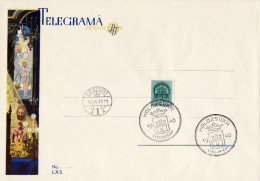 VERY RARE TELEGRAMME,RELIGION,COVERS,LX5, ROMANIA - Telegraphenmarken