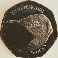 Falkland Islands - 50 Pence 2021AA, King Penguin, UC# 117 (#3869) - Malvinas