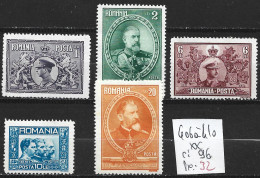 ROUMANIE 406 à 410 ** Côte 96 € - Unused Stamps