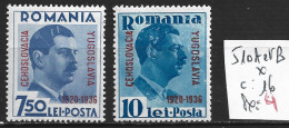 ROUMANIE 510A & B * Côte 16 € - Unused Stamps