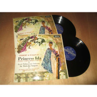 SIR MALCOLM SARGENT / D'OYLY CARTE OPERA COMPANY Princess Ida GILBERT & SULLIVAN DECCA 2 Lp SKL 4708 & 4709 - Opere