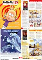 Magazine CANALBD N°15 Aou2000 Avec ZEP CHRISTOPHER MARINI  BILAL ……. - CANAL BD Magazine
